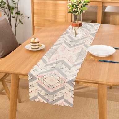 RealHomes Özel Tasarımlı Dijital Baskılı Dekoratif Runner
