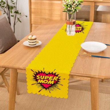 RealHomes Özel Tasarımlı Dijital Baskılı Dekoratif Runner
