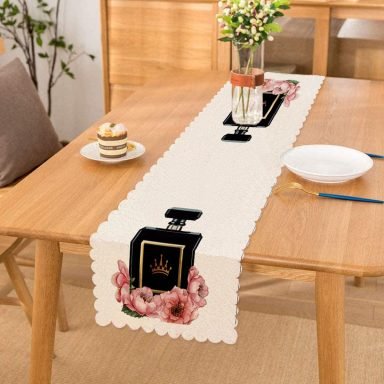Coco Parfüm Tasarımlı Dijital Baskılı 3D Runner