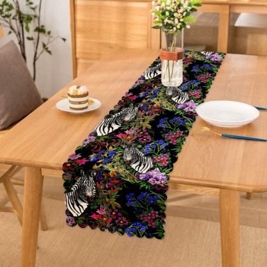 RealHomes Özel Tasarımlı Dijital Baskılı Dekoratif Runner