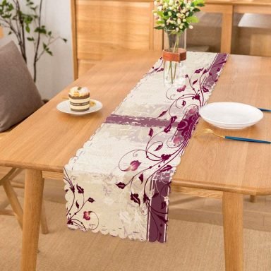 Realhomes Pembe Ahenk Özel Yasarım Digital baskılı Modern Runner