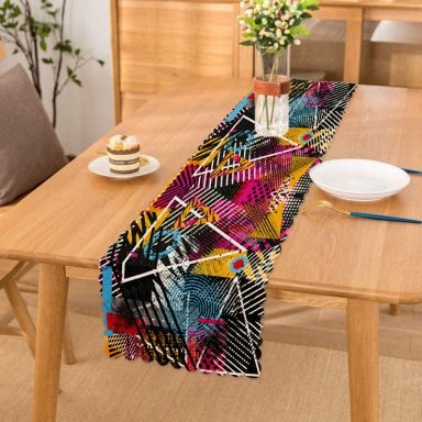 Realhomes Özel Tasarım Dijital Baskılı Modern Runner