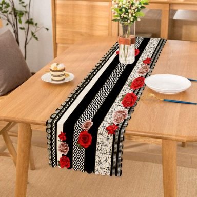 Realhomes Özel Tasarım Dijtal Baskılı Modern Runner
