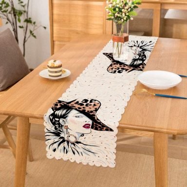 Realhomes Özel Tasarım Dijital Baskılı Modern Runner