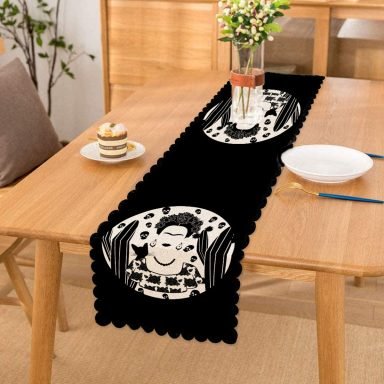Black Frida Kahlo Basklı Runner