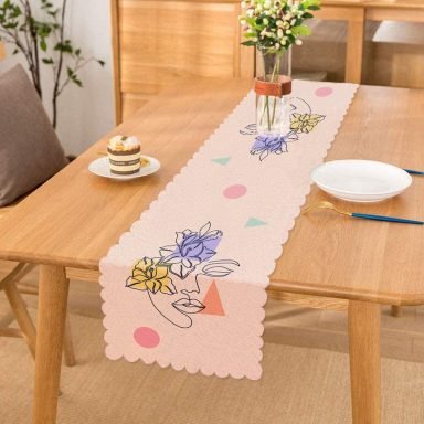 Realhomes Özel Tasarım Dijital Baskılı Modern Runner