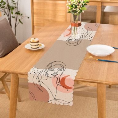 Realhomes Özel Tasarım Dijital Baskılı Modern Runner