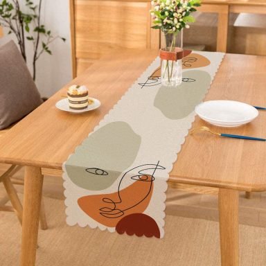 Realhomes Özel Tasarım Dijital Baskılı Modern Runner
