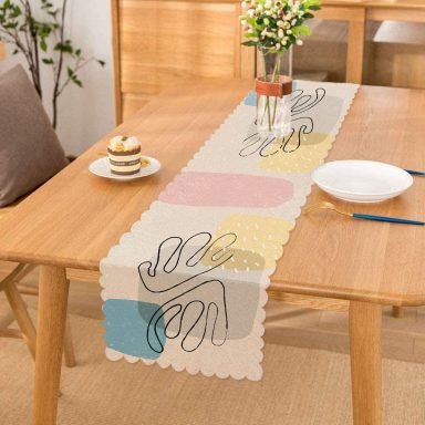 Realhomes Özel Tasarım Dijital Baskılı Modern Runner