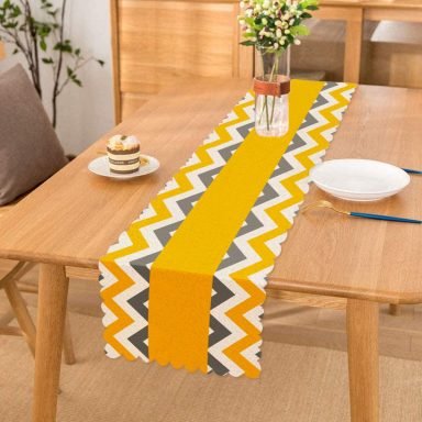 RealHomes Özel Tasarımlı Dijital Baskılı Dekoratif Runner