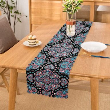 Real Homes Dijital Baskılı Dekoratif Runner