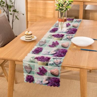 RealHomes Dijital Baskılı Dekoratif Özel Tasarım Runner