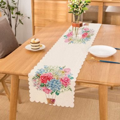 RealHomes Dijital Baskılı Dekoratif Özel Tasarım Runner