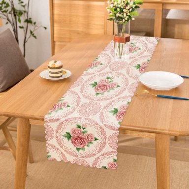 RealHomes Dijital Baskılı Dekoratif Özel Tasarım Runner