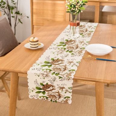 RealHomes Özel Tasarım Dijital Baskılı Dekoratif Runner