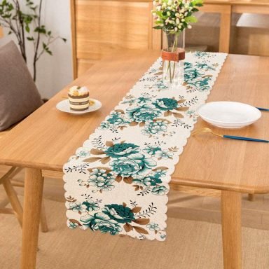 RealHomes Özel Tasarım Dijital Baskılı Dekoratif Runner