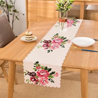 RealHomes Özel Tasarım Dijital Baskılı Dekoratif Runner
