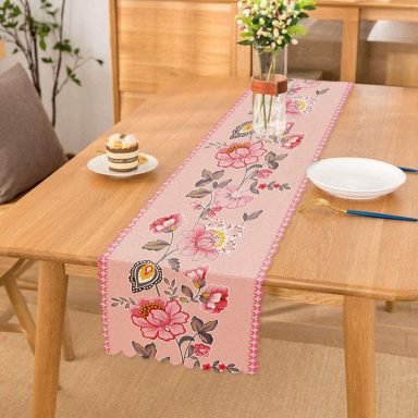 RealHomes Özel Tasarım Dijital Baskılı Dekoratif Runner