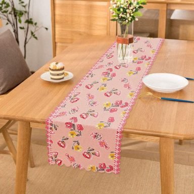 RealHomes Özel Tasarım Dijital Baskılı Dekoratif Runner