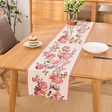 RealHomes Özel Tasarım Dijital Baskılı Dekoratif Runner
