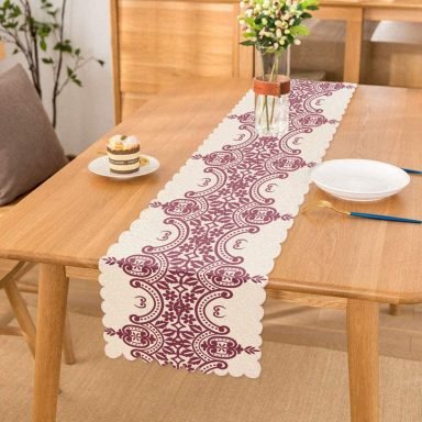 RealHomes Özel Tasarım Dijital Baskılı Dekoratif Runner