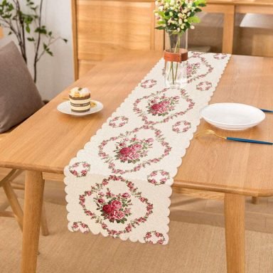 RealHomes Özel Tasarım Dijital Baskılı Dekoratif Runner
