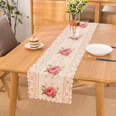 RealHomes Özel Tasarım Dijital Baskılı Dekoratif Runner
