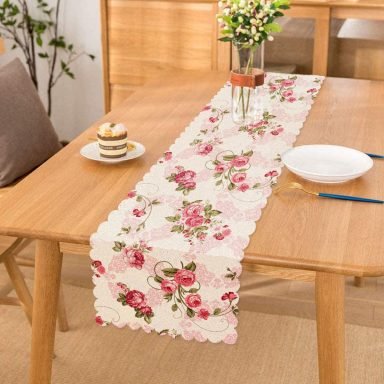 RealHomes Özel Tasarım Dijital Baskılı Dekoratif Runner