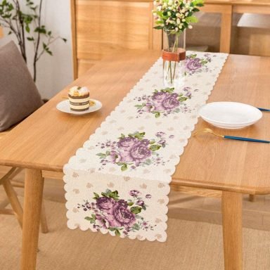 RealHomes Özel Tasarım Dijital Baskılı Dekoratif Runner