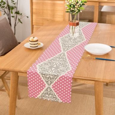 RealHomes Özel Tasarım Dijital Baskılı Dekoratif Runner