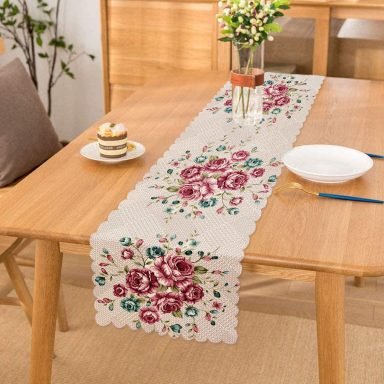 RealHomes Özel Tasarım Dijital Baskılı Dekoratif Runner