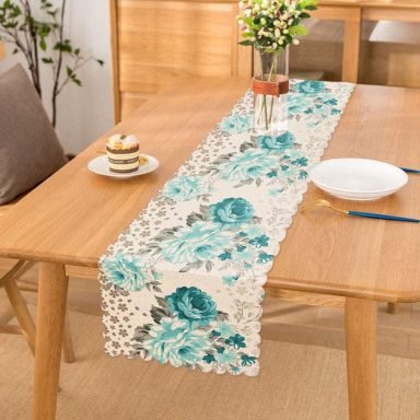 RealHomes Özel Tasarım Dijital Baskılı Dekoratif Runner