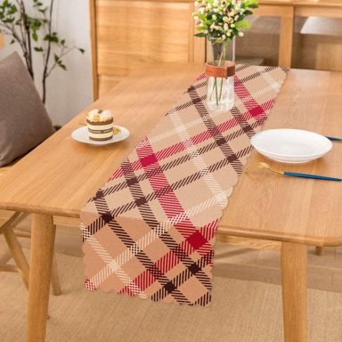 RealHomes Özel Tasarım Dijital Baskılı Dekoratif Runner