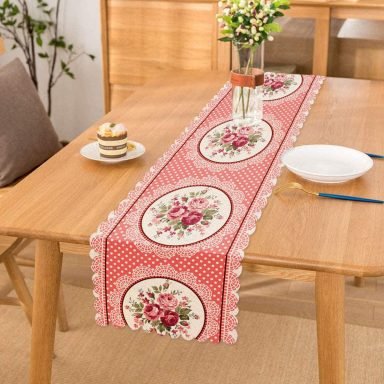 RealHomes Özel Tasarım Dijital Baskılı Dekoratif Runner