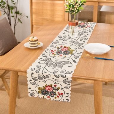 RealHomes Özel Tasarım Dijital Baskılı Dekoratif Runner