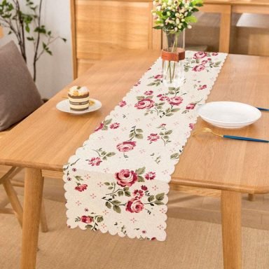 RealHomes Özel Tasarım Dijital Baskılı Dekoratif Runner