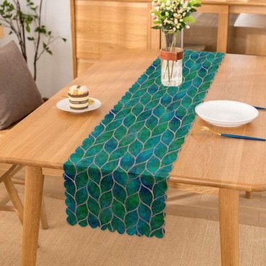 RealHomes Özel Tasarım Dijital Baskılı Dekoratif Runner