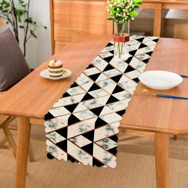 RealHomes Özel Tasarım Dijital Baskılı Dekoratif Runner