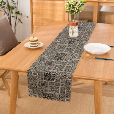 RealHomes Özel Tasarım Dijital Baskılı Dekoratif Runner
