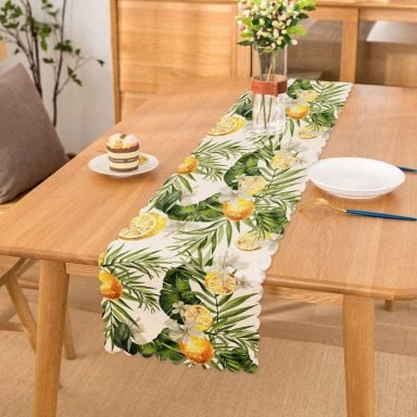 RealHomes Özel Tasarım Dijital Baskılı Dekoratif Runner