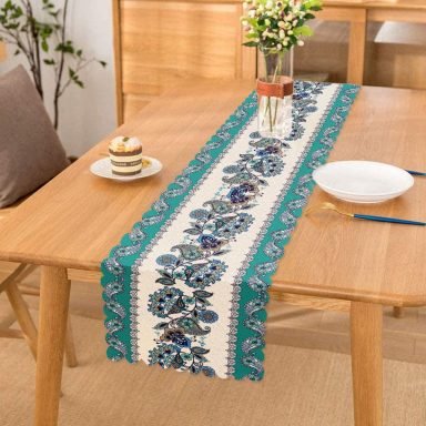 RealHomes Özel Tasarım Dijital Baskılı Dekoratif Runner
