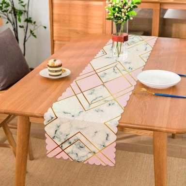 RealHomes Özel Tasarım Dijital Baskılı Dekoratif Runner