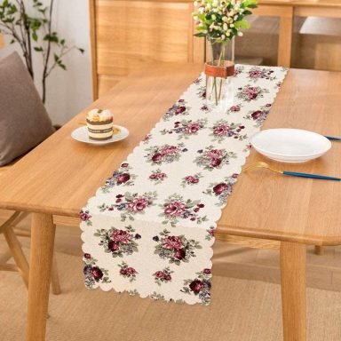 RealHomes Özel Tasarım Dijital Baskılı Dekoratif Runner