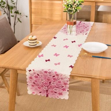 RealHomes Özel Tasarım Dijital Baskılı Dekoratif Runner