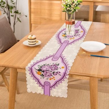 RealHomes Özel Tasarım Dijital Baskılı Dekoratif Runner