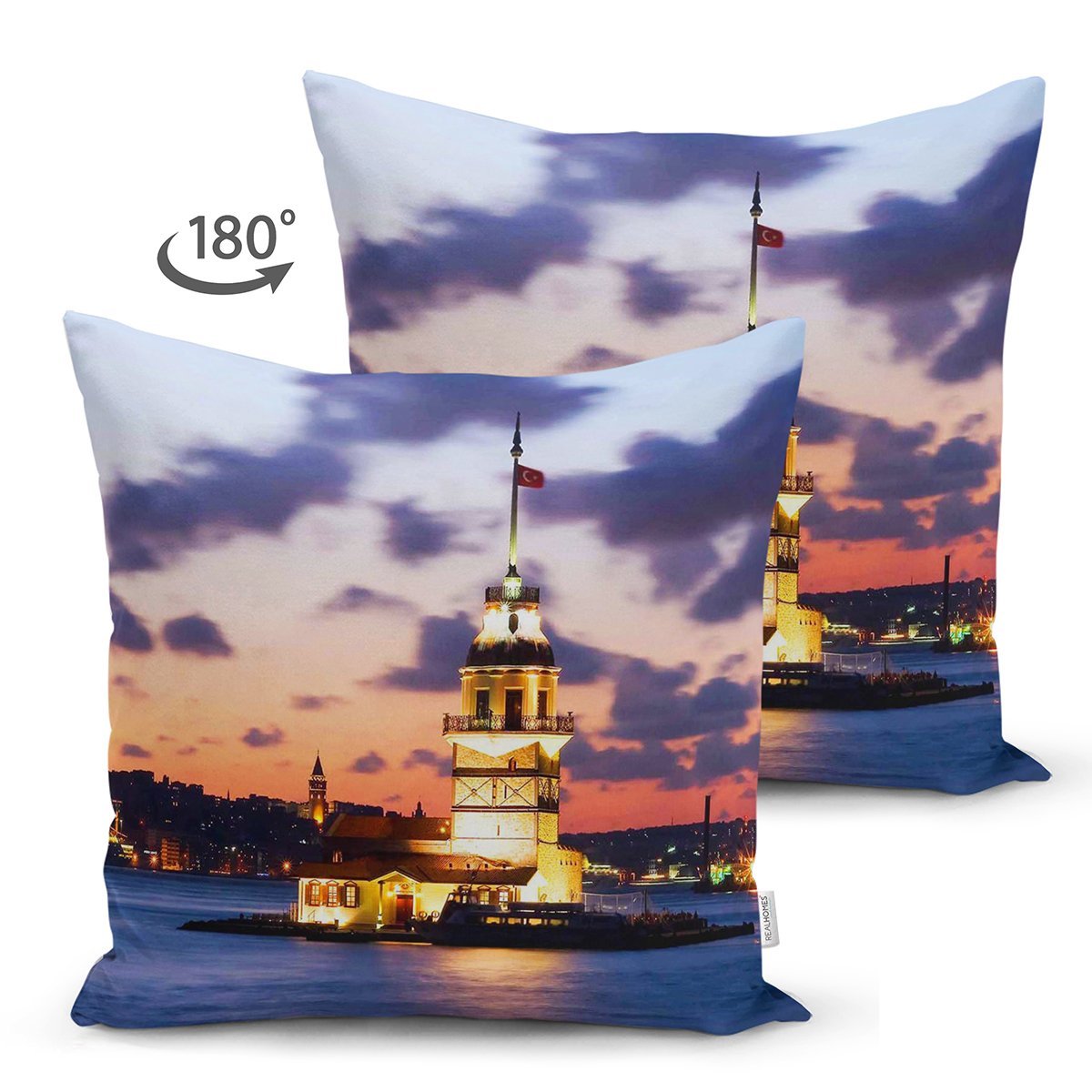 Suet-K1566-Kiz-Kulesi-Manzarasi-Dijital-Baskili-Dekoratif-Modern-Suet-Yastik-Kirlent-Kilifi-1