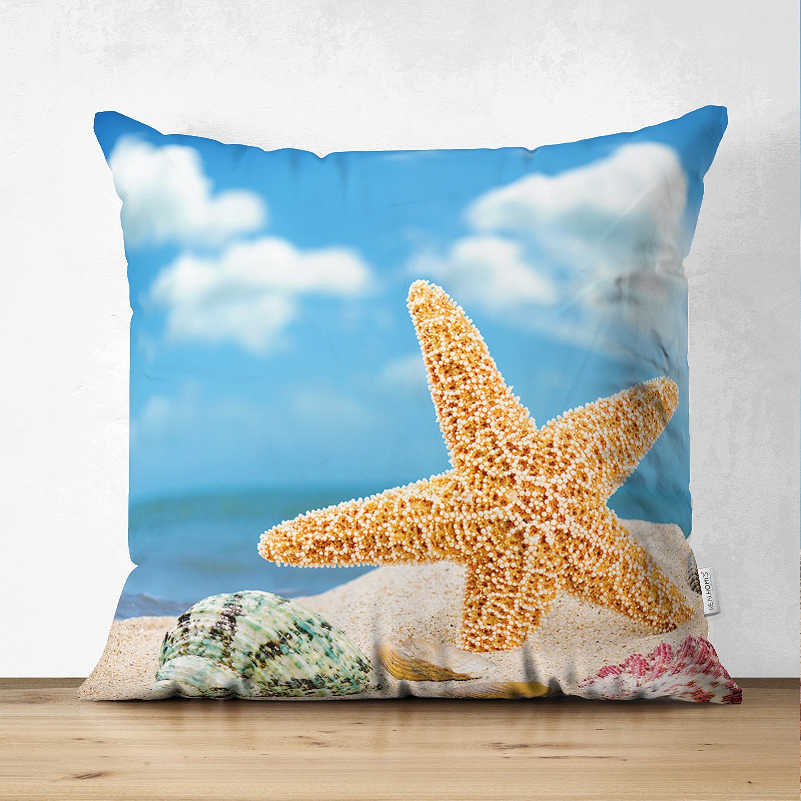 Suet-K3435-Deniz-Yildizi-Ozel-Tasarimli-Modern-Suet-Yastik-Kirlent-Kilifi