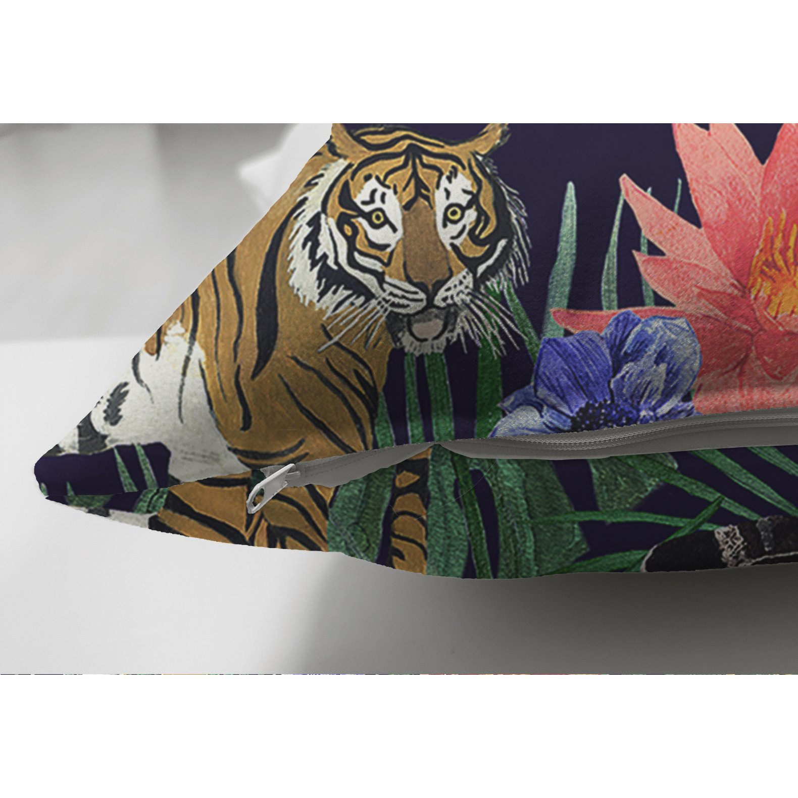 Suet-K3441-Amazon-Etnik-Fil-Motifli-Dijital-Baskili-Modern-Suet-Yastik-Kirlent-Kilifi-2