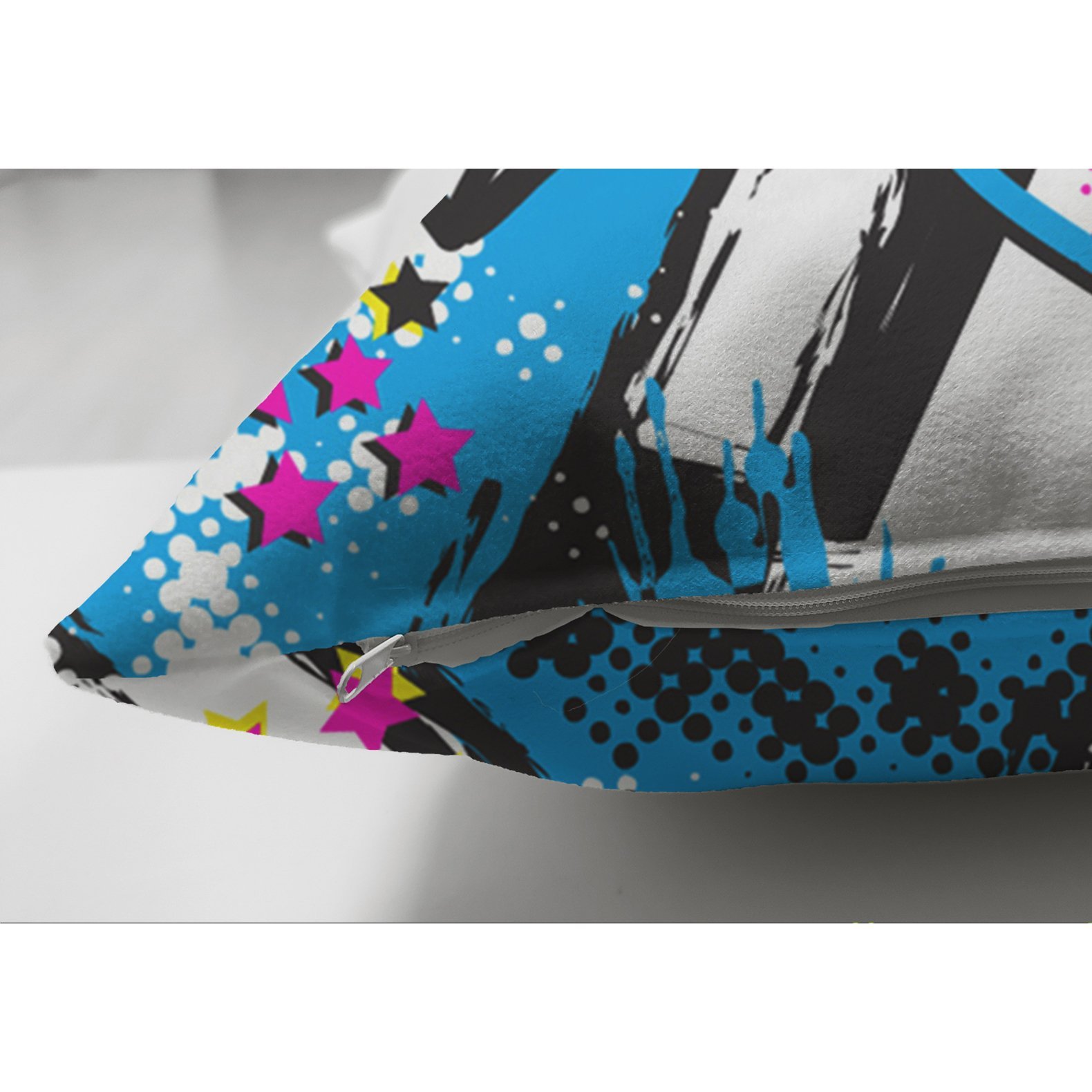 Suet-K3541-Popart-Love-Motifli-Dijital-Baskili-Modern-Suet-Yastik-Kirlent-Kilifi-2