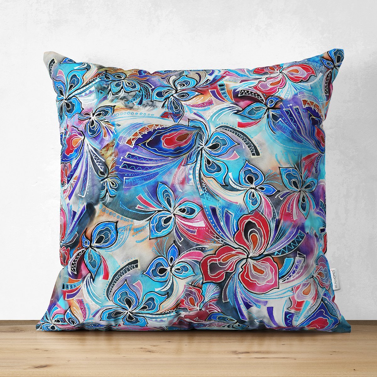 Suet-K3664-Ebru-Motifli-Dijital-Baskili-Modern-Suet-Yastik-Kirlent-Kilifi